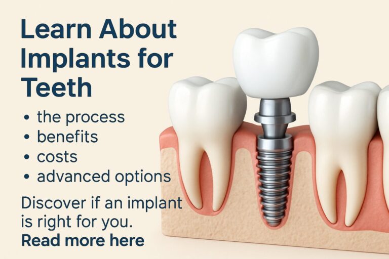 Close up image of a dentist placing an implant into a patients jaw, showcasing the precision and care involved in the procedure. No text on image.
